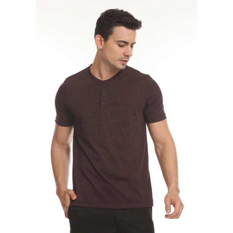 Men's Top by MOC T-Shirt Polos Kancing Slim Fit Pendek ZIVON Best Seller