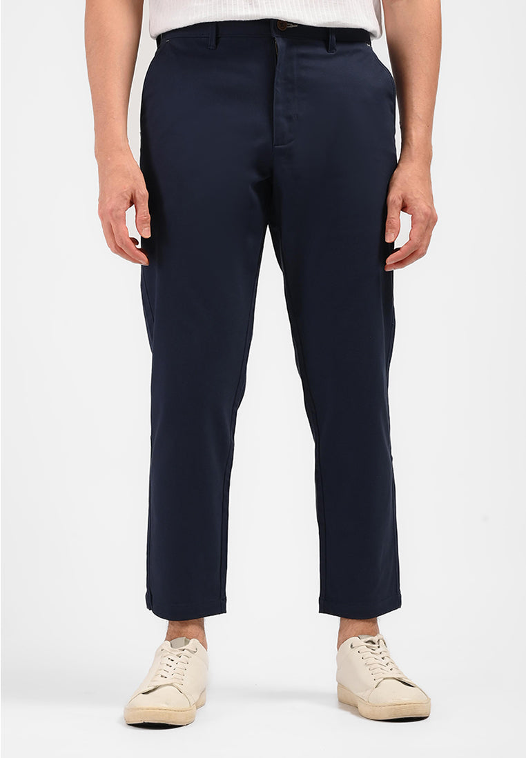 MOC Celana Panjang Ankle Pants Pria NEVILLE-NAVY