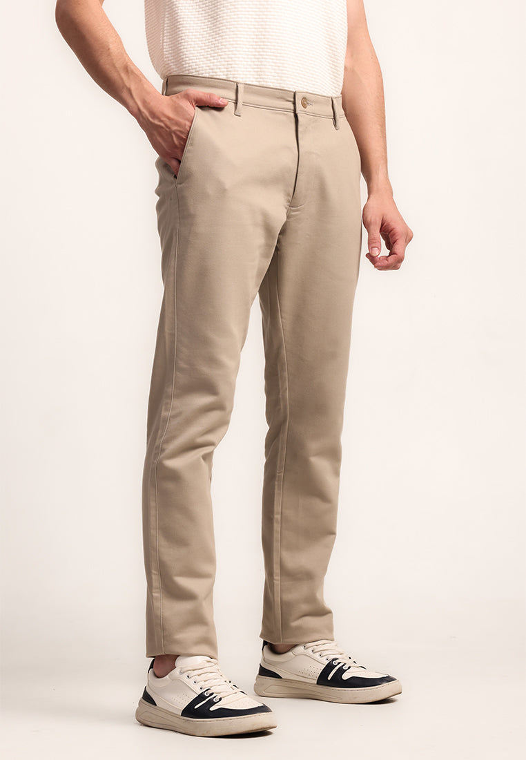 MOC - Celana Panjang Chinos Pria Benedicta - Beige