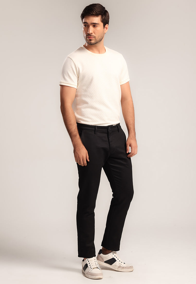 MOC - Celana Panjang Chinos Pria Benedicta - Black