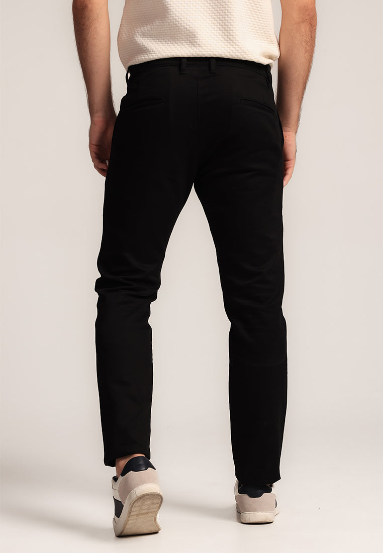 MOC - Celana Panjang Chinos Pria Benedicta - Black