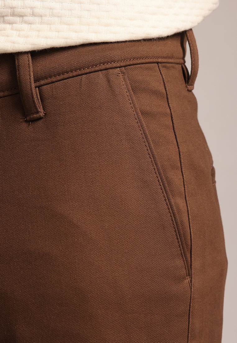 MOC - Celana Panjang Chinos Pria Benedicta - Brown