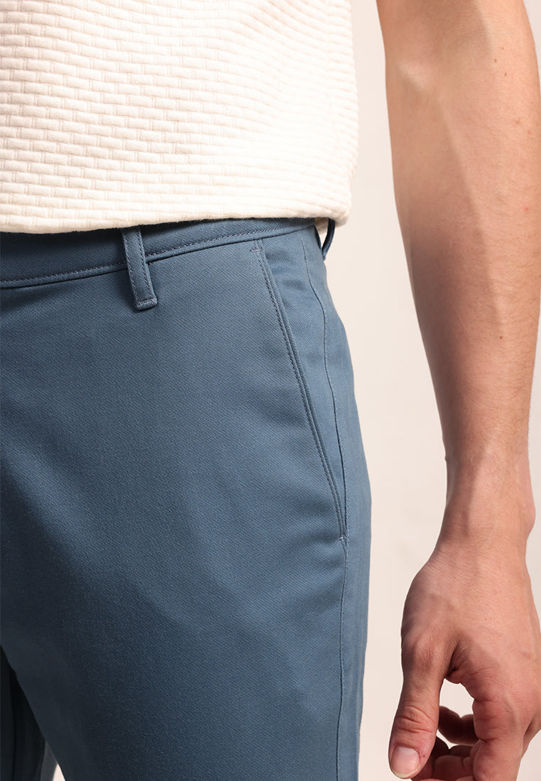 MOC - Celana Panjang Chinos Pria Benedicta - Teal