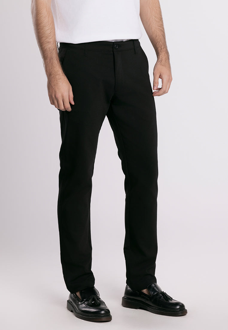 MOC - Celana Panjang Chinos Pria Yara - Black