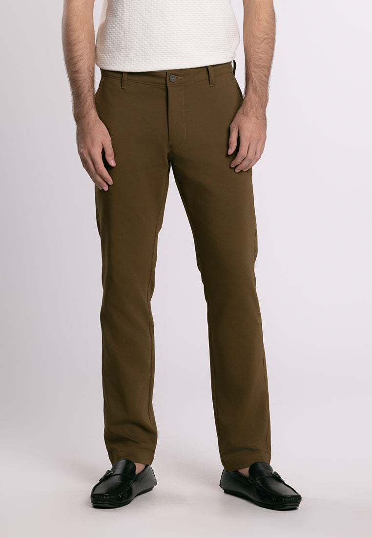MOC - Celana Panjang Chinos Pria Yara - Brown