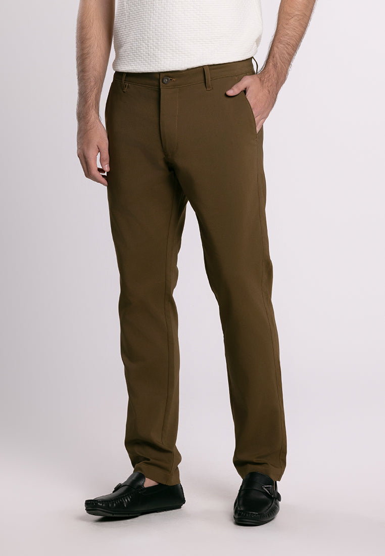 MOC - Celana Panjang Chinos Pria Yara - Brown