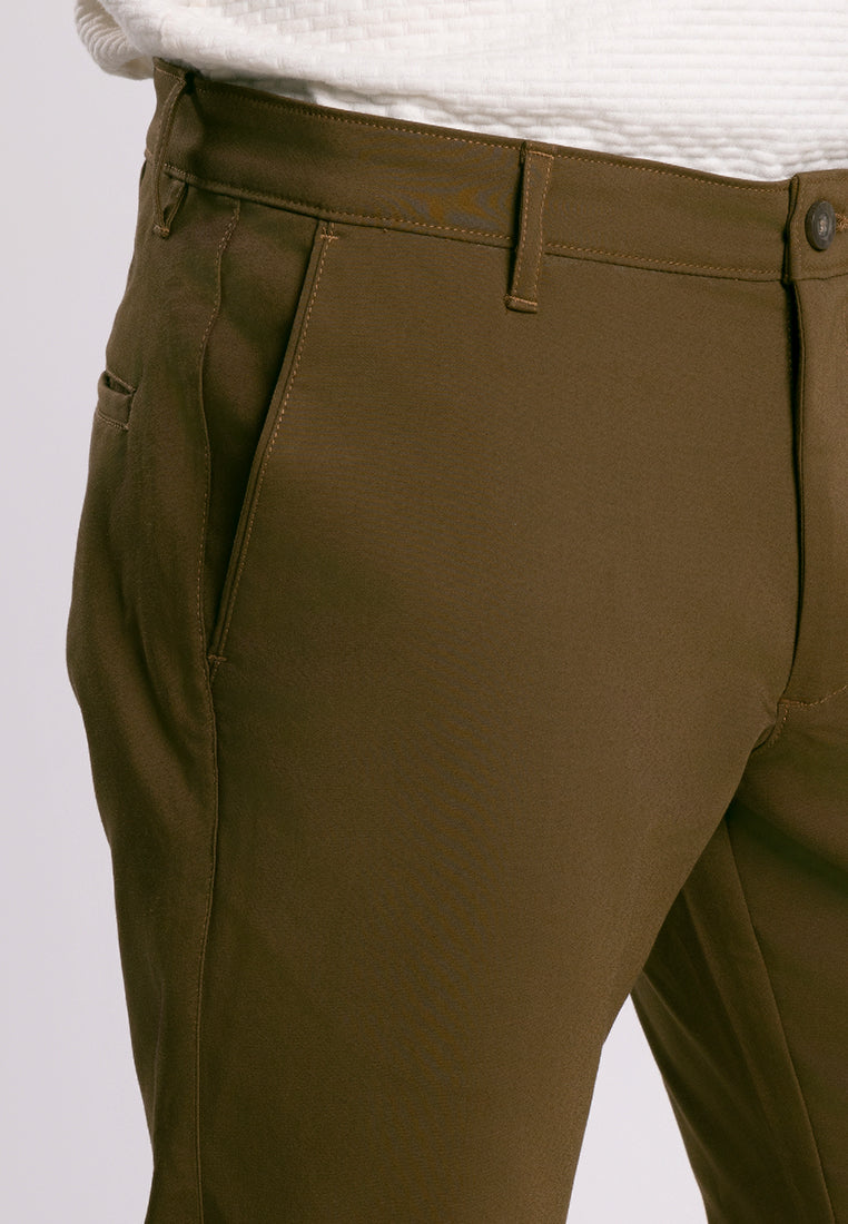 MOC - Celana Panjang Chinos Pria Yara - Brown