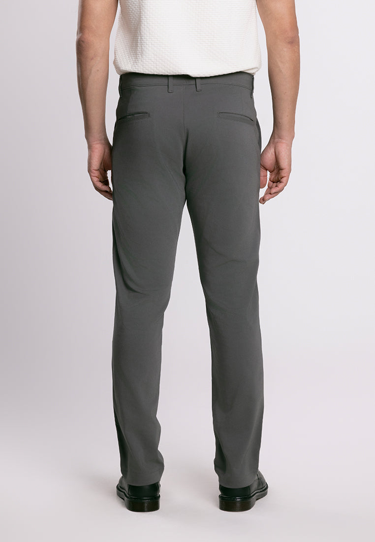 MOC - Celana Panjang Chinos Pria Yara - Dark Grey