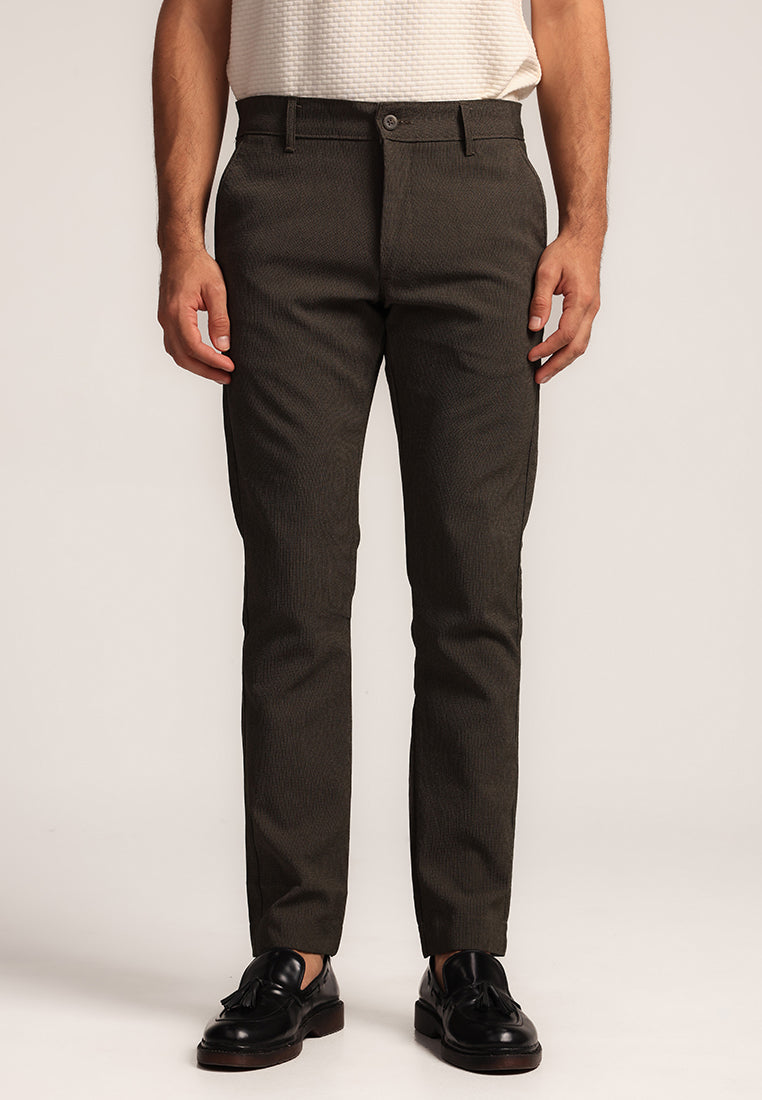 MOC Celana Panjang Chinos Pria THOMPSON - OLIVE