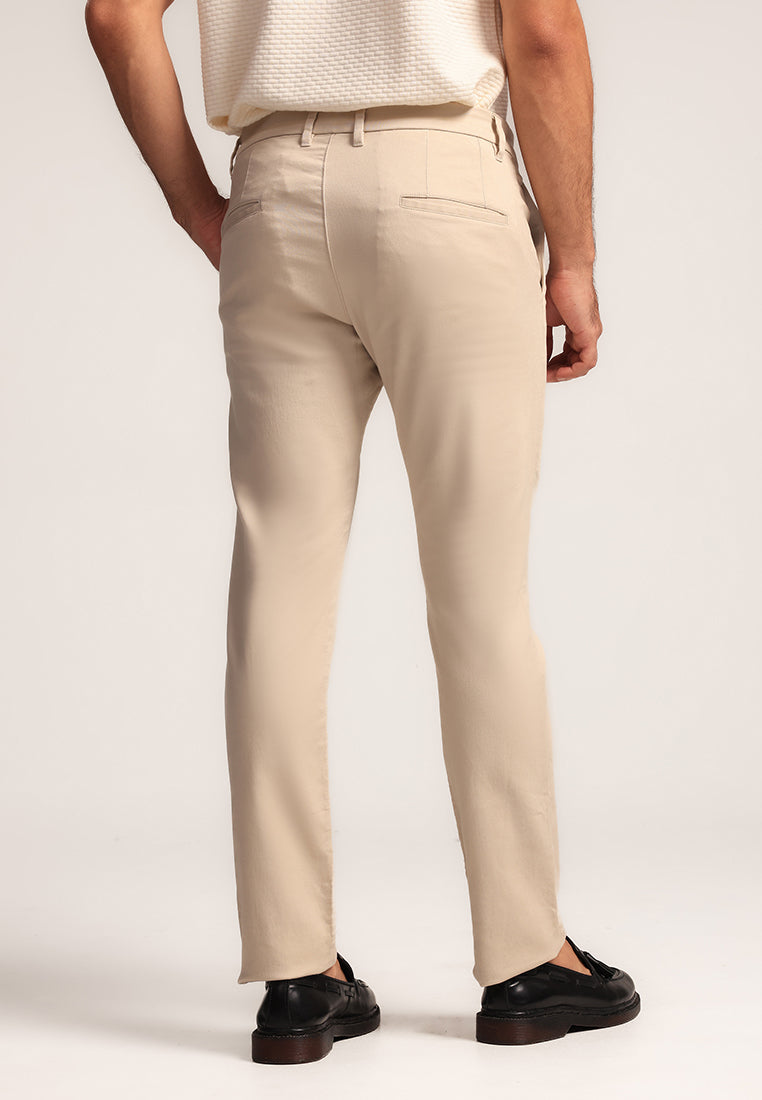 MOC - Celana Panjang Chinos Pria Joseph - Beige Light