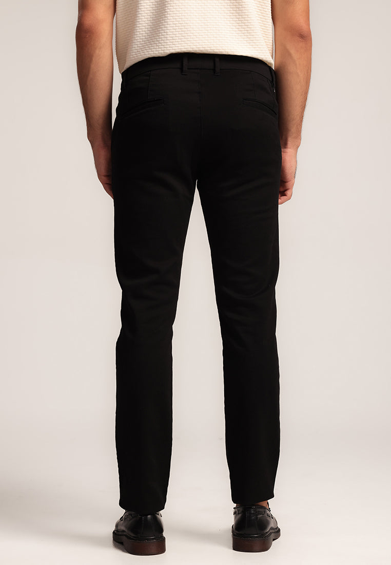 MOC - Celana Panjang Chinos Pria Joseph - Black