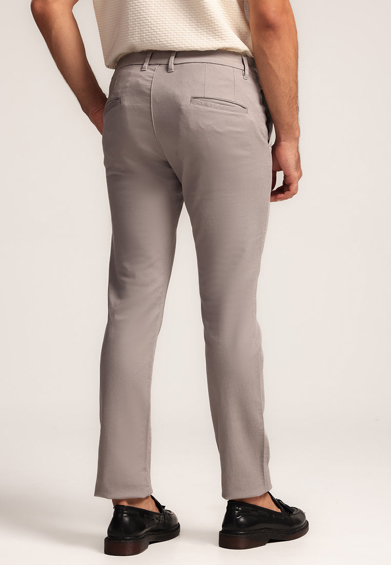 MOC - Celana Panjang Chinos Pria Joseph - Grey