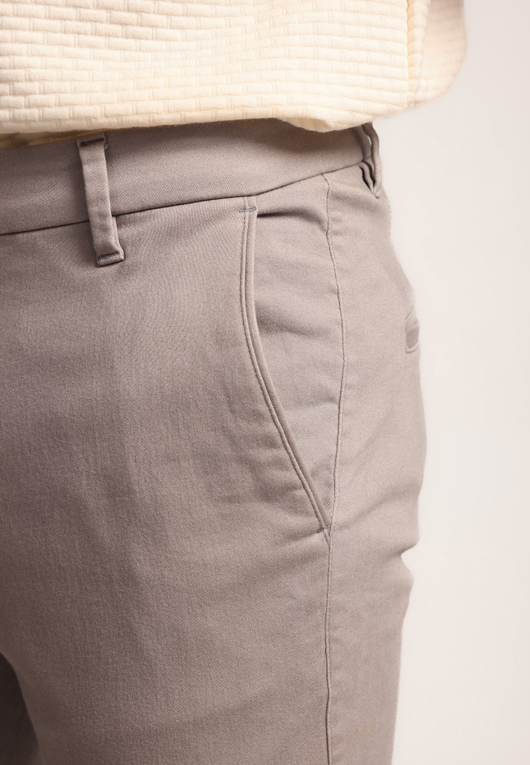 MOC - Celana Panjang Chinos Pria Joseph - Grey