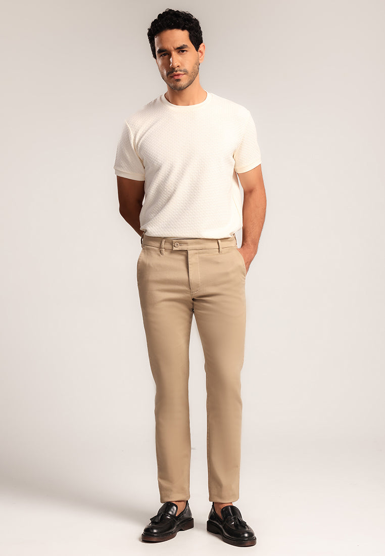MOC - Celana Panjang Chinos Pria Joseph - Khaki