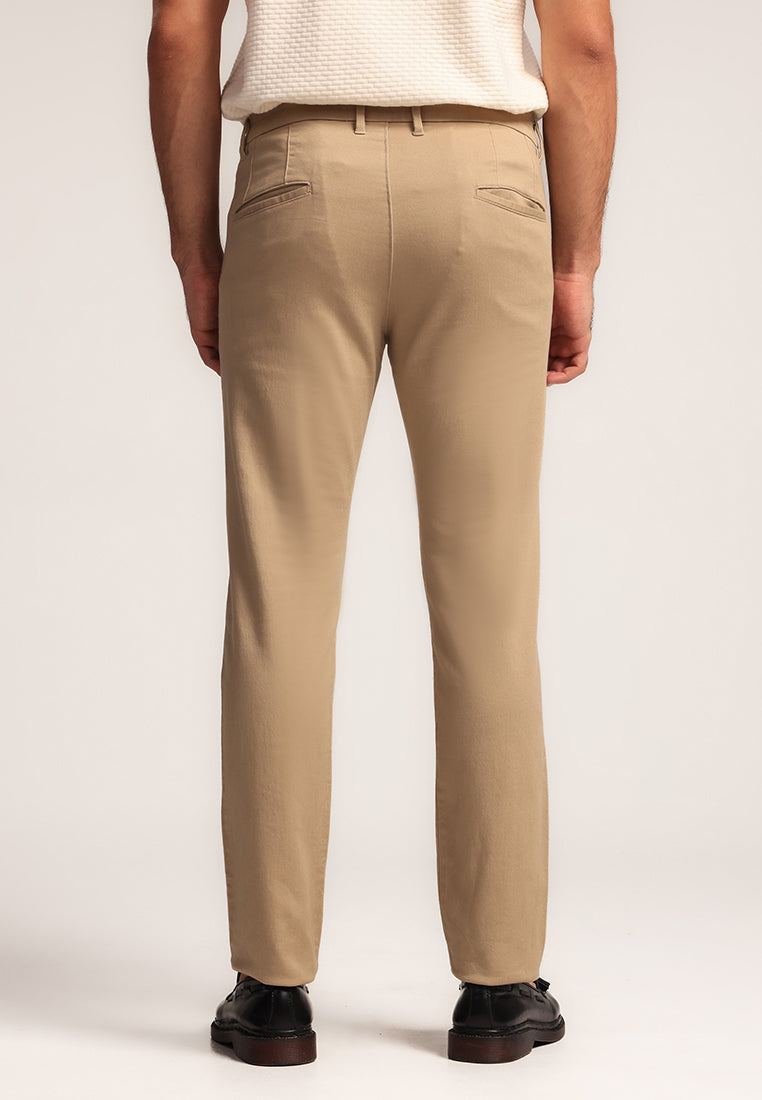MOC - Celana Panjang Chinos Pria Joseph - Khaki