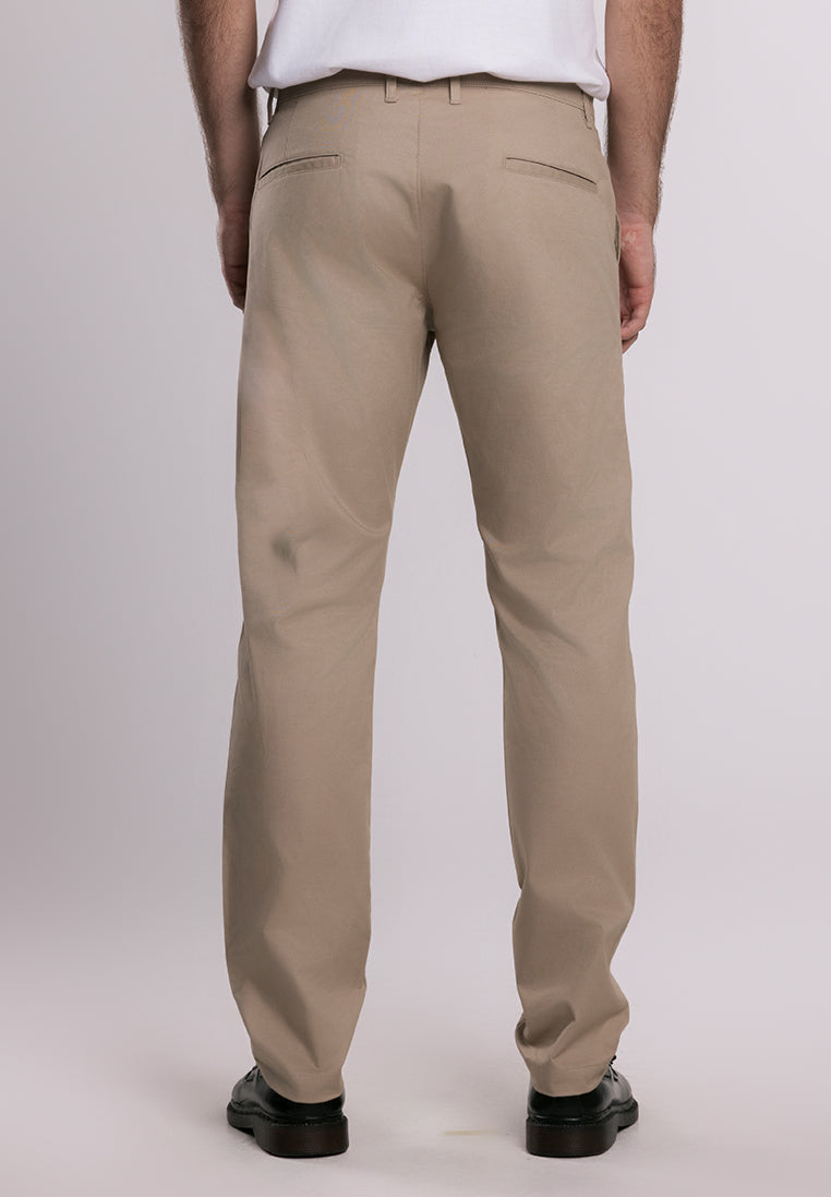 MOC - Celana Panjang Chinos Pria Oswald - Khaki