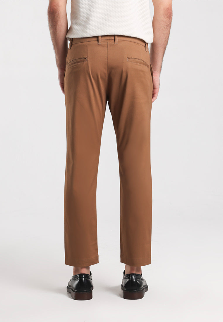 MOC - Celana Panjang Chinos Pria Wallsie - Brown