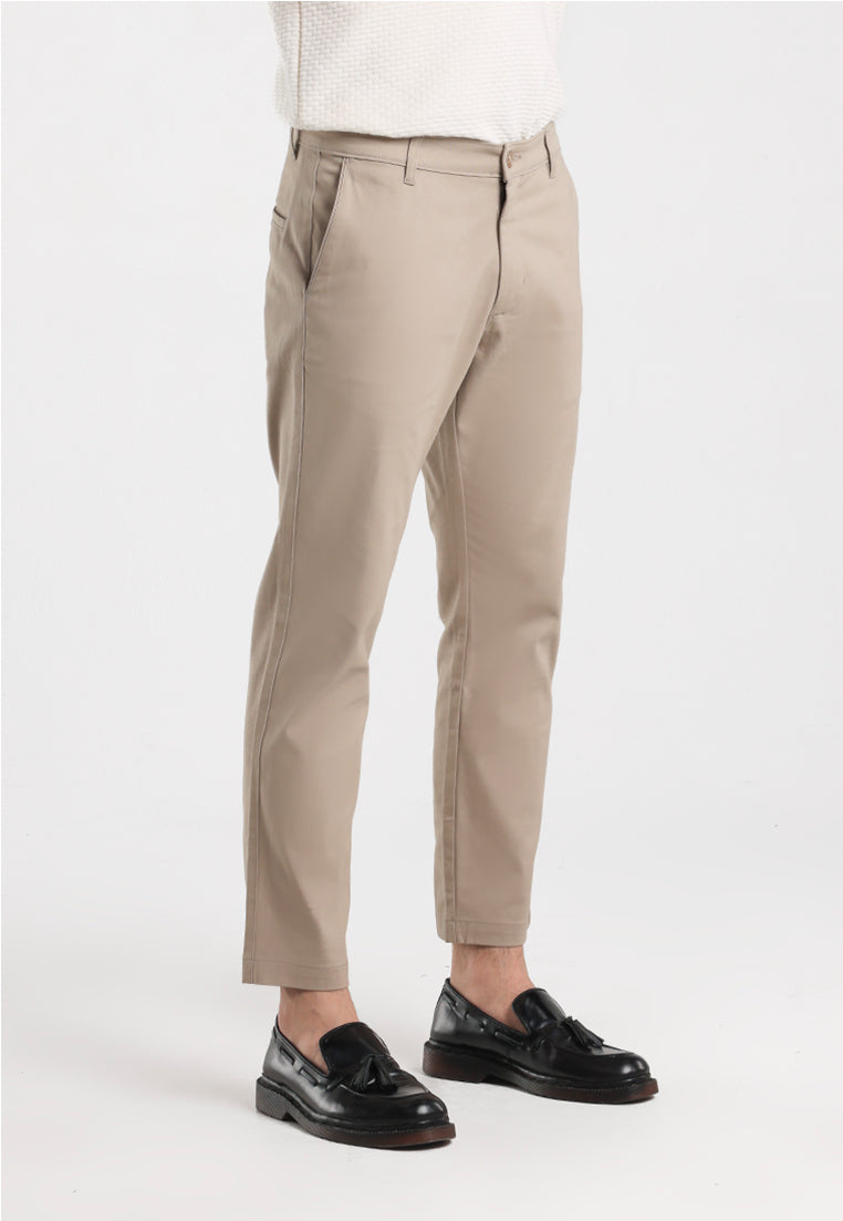 MOC - Celana Panjang Chinos Pria Wallsie - Beige