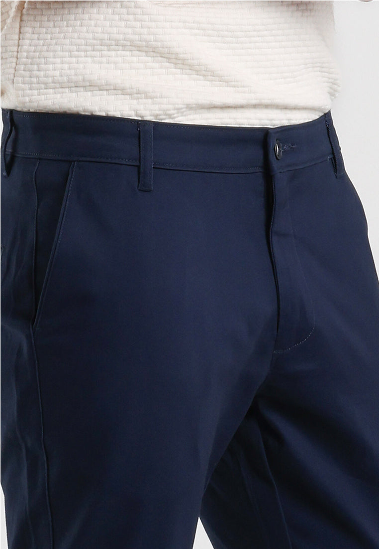 MOC - Celana Panjang Chinos Pria Wallsie - Navy