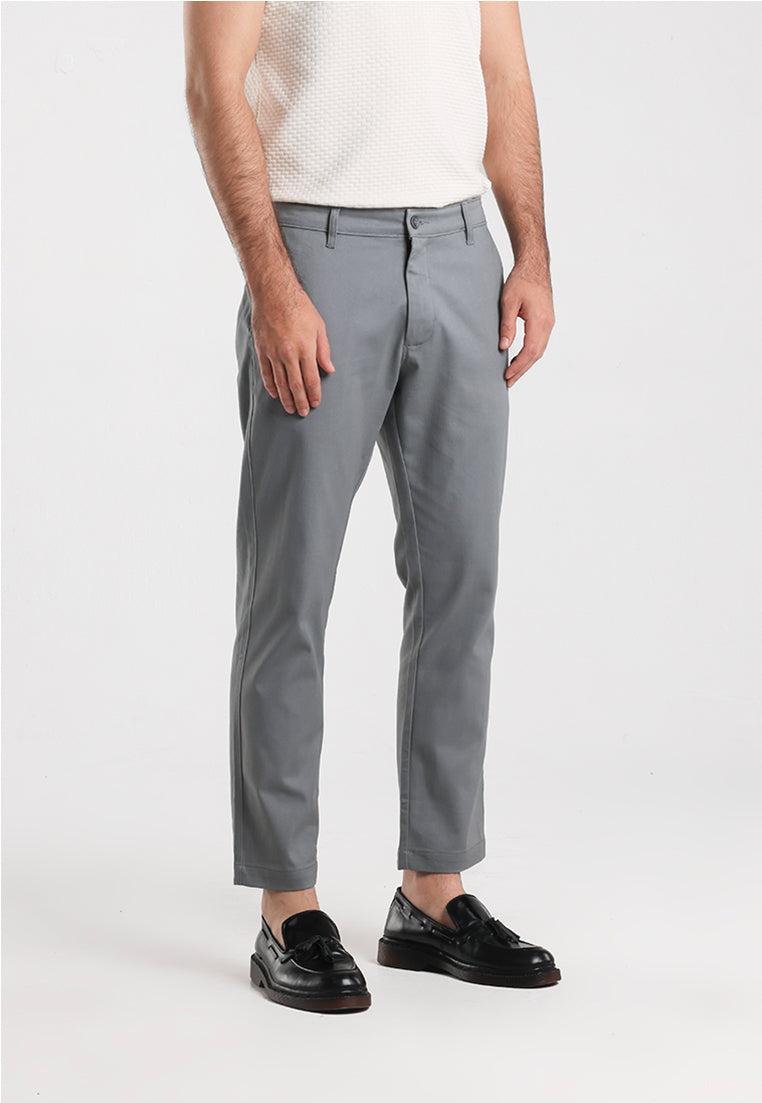 MOC - Celana Panjang Chinos Pria Wallsie - Grey