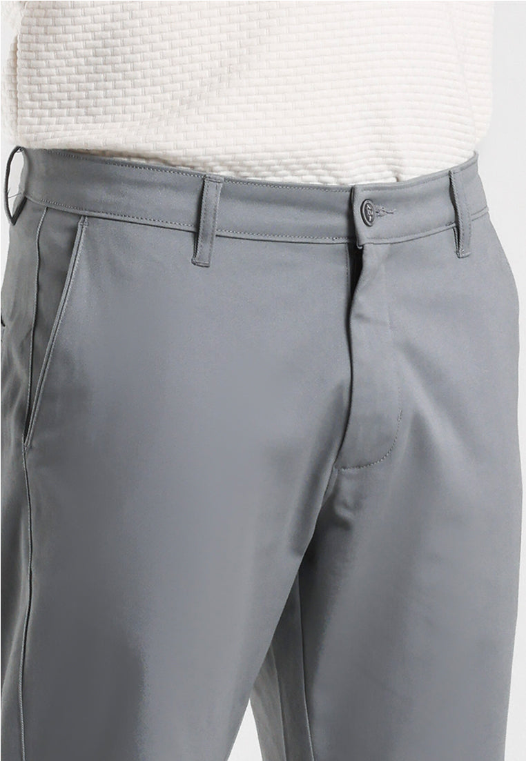 MOC - Celana Panjang Chinos Pria Wallsie - Grey