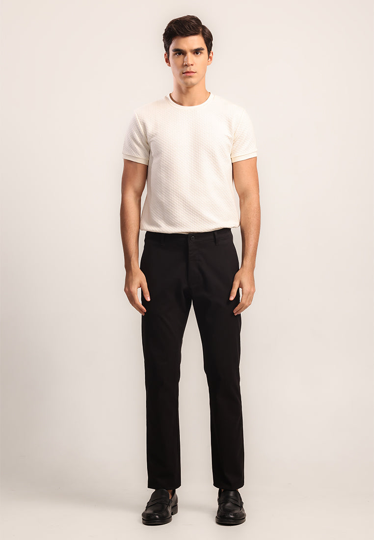 MOC - Celana Panjang Chinos Pria Zoe - Black