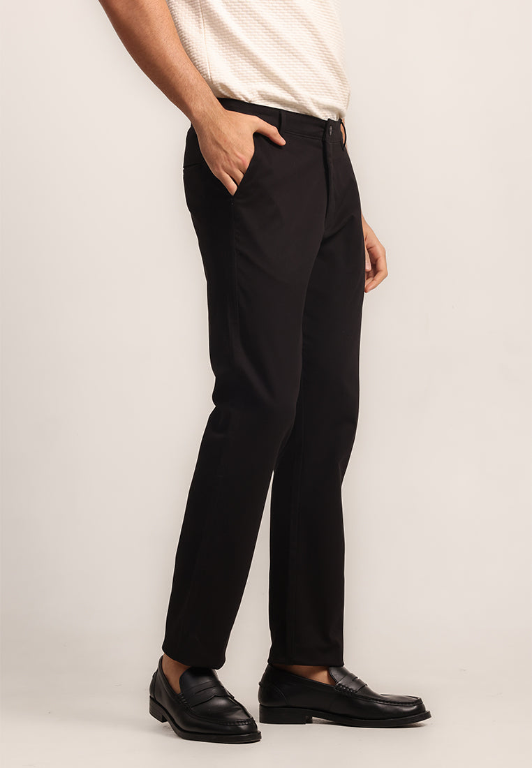 MOC - Celana Panjang Chinos Pria Zoe - Black
