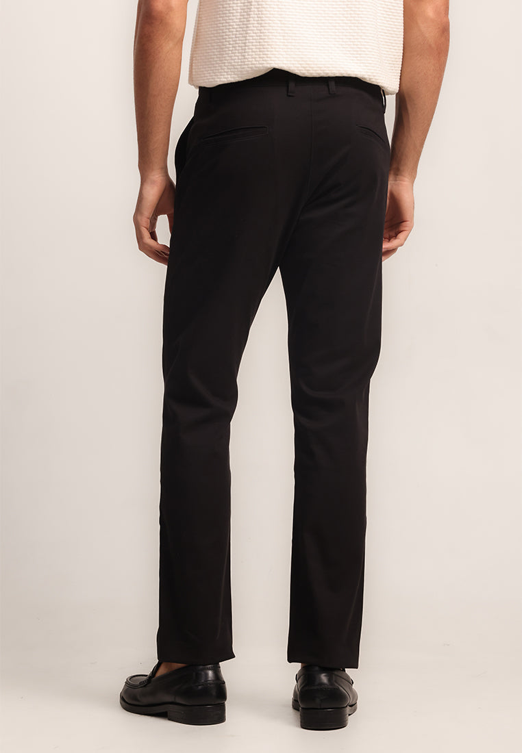 MOC - Celana Panjang Chinos Pria Zoe - Black