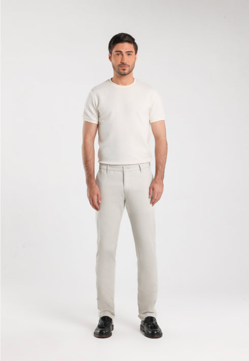 MOC - Celana Panjang Chinos Pria Renviggo - Light Khaki