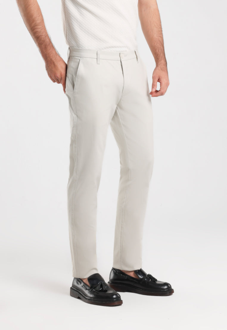 MOC - Celana Panjang Chinos Pria Renviggo - Light Khaki