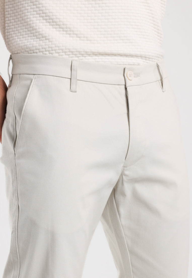 MOC - Celana Panjang Chinos Pria Renviggo - Light Khaki