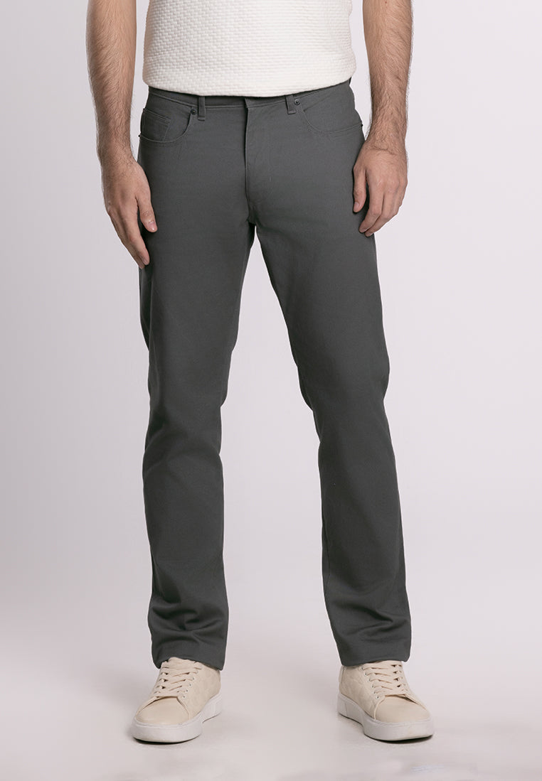 MOC - Celana Panjang Denim Pria Vitus - Grey