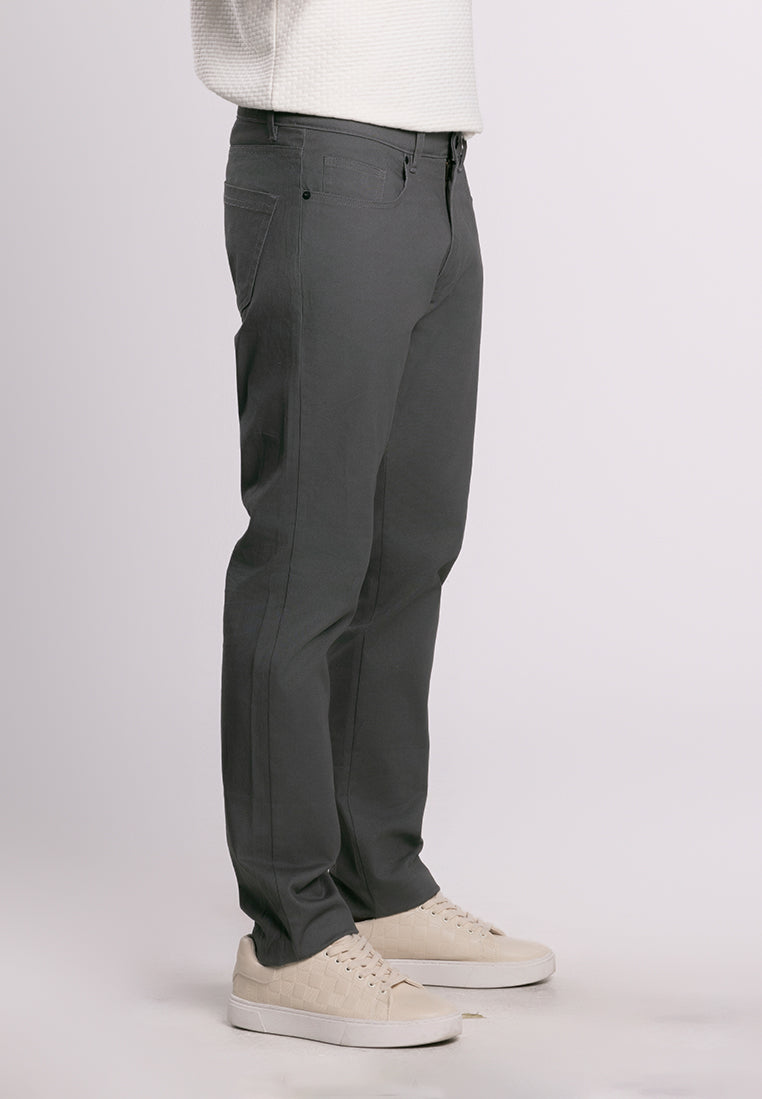 MOC - Celana Panjang Denim Pria Vitus - Grey