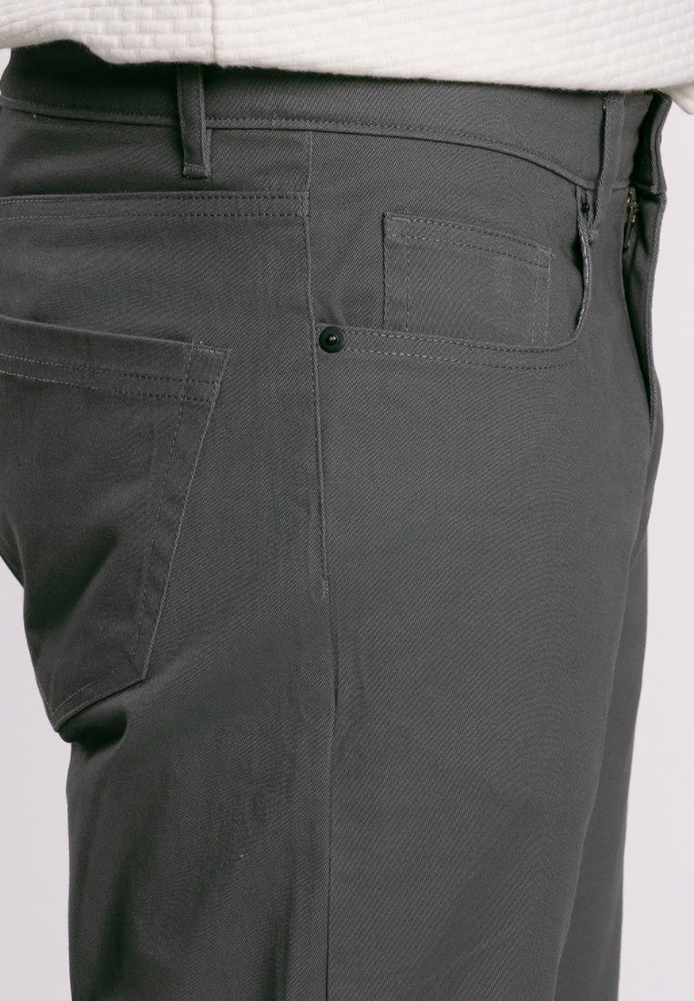 MOC - Celana Panjang Denim Pria Vitus - Grey