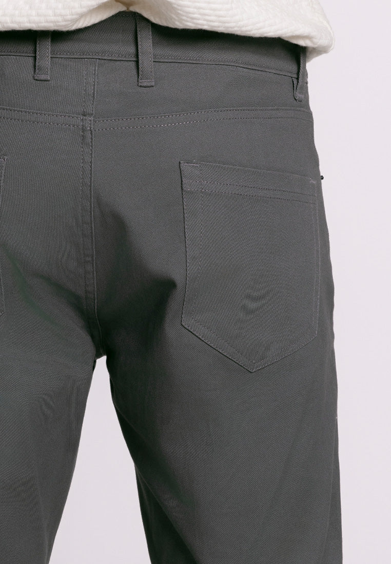 MOC - Celana Panjang Denim Pria Vitus - Grey