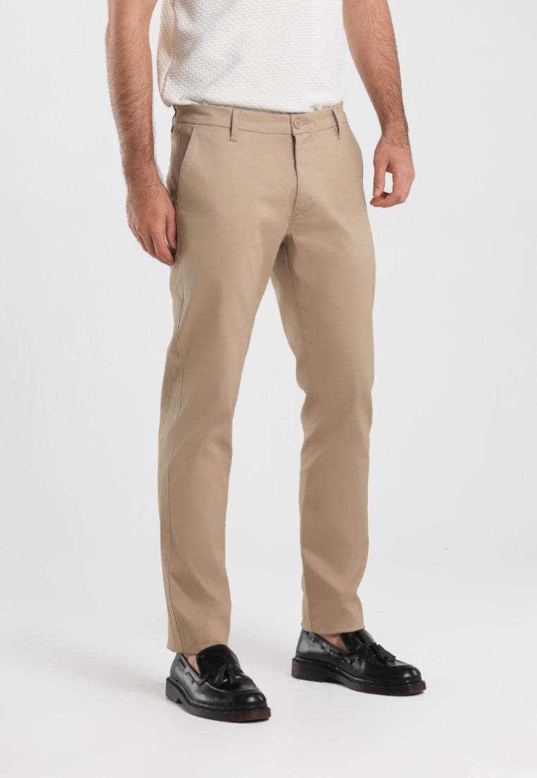 MOC - Celana Panjang Chinos Pria Renviggo - Khaki