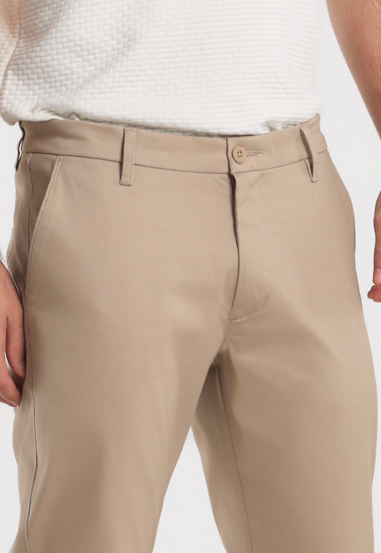 MOC - Celana Panjang Chinos Pria Renviggo - Khaki