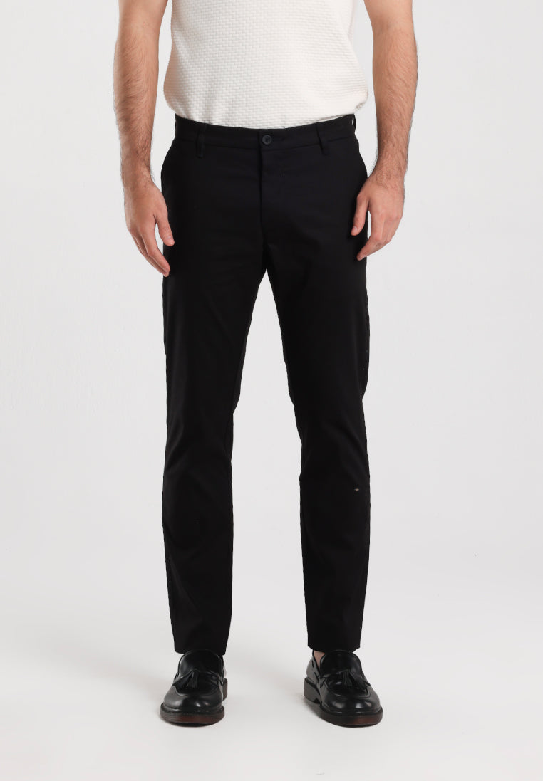 MOC - Celana Panjang Chinos Pria Renviggo - Black