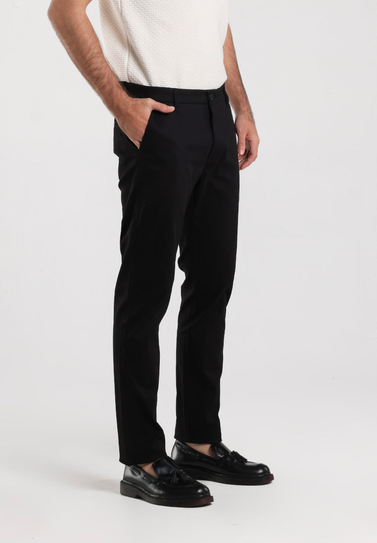 MOC - Celana Panjang Chinos Pria Renviggo - Black