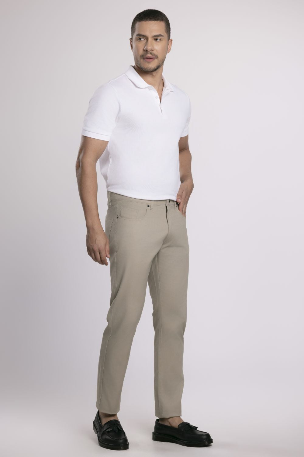 MOC - Celana Panjang Denim Pria Vitus - Khaky