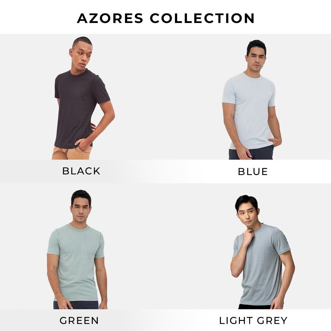 Men's Top By MOC T-Shirt Polos Slim Fit Pendek Azores Best Seller