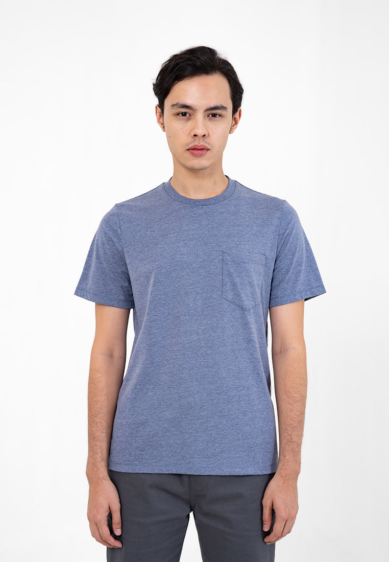 Men's Top by MOC T-Shirt Polos Slim Fit Pendek CITY Best Seller