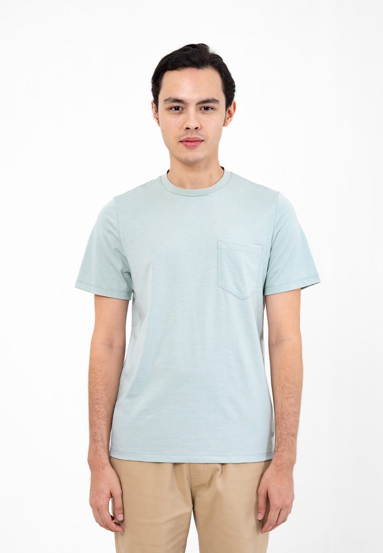 Men's Top by MOC T-Shirt Polos Slim Fit Pendek CITY Best Seller