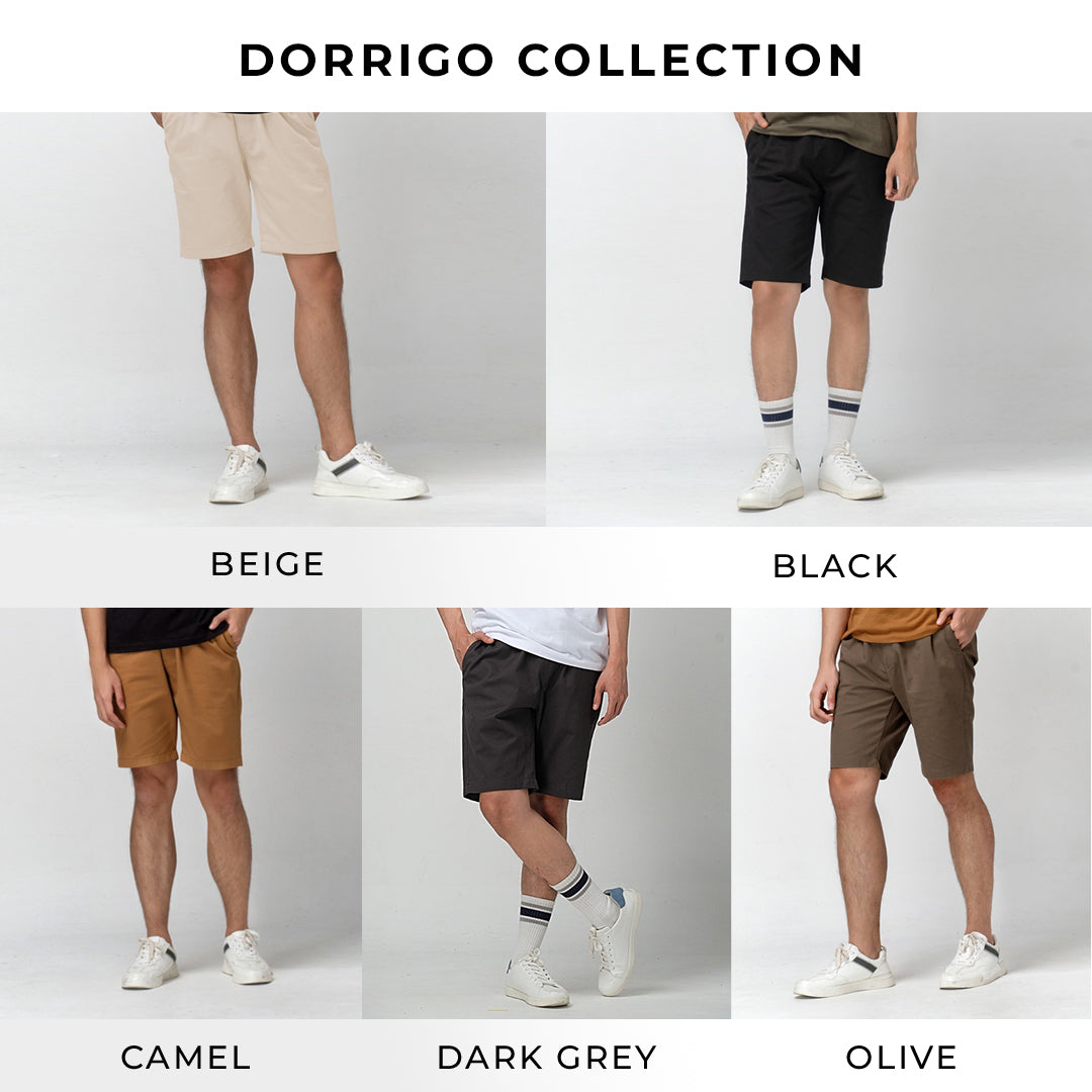 Men's Top by MOC Celana Pendek Casual Pria Short Slim Fit DORRIGO Best Seller