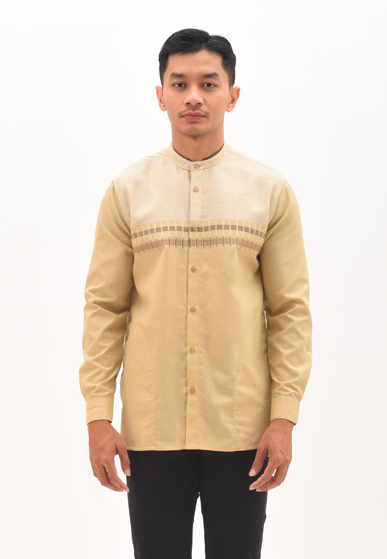 Men's Top by MOC Kemeja Koko Lengan Panjang Pria Collection 02