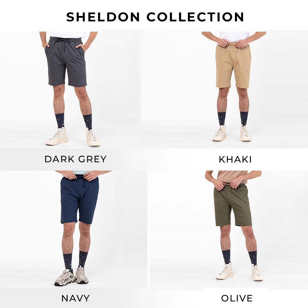 Men's Top by MOC Celana Pendek Pria Casual SHELDON Best Seller