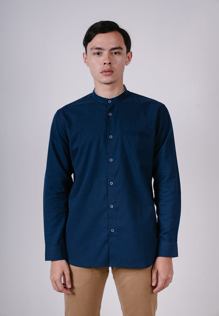 Men's Top by MOC Kemeja Koko Lengan Panjang Pria Collection 03