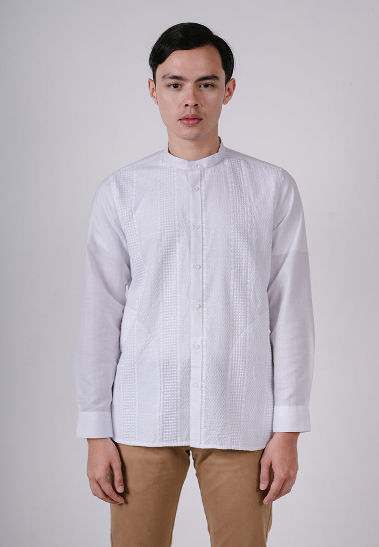 Men's Top by MOC Kemeja Koko Lengan Panjang Pria Collection 04