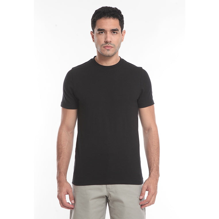 Men's Top by MOC T-Shirt Polos Slim Fit Pendek TROYA Best Seller