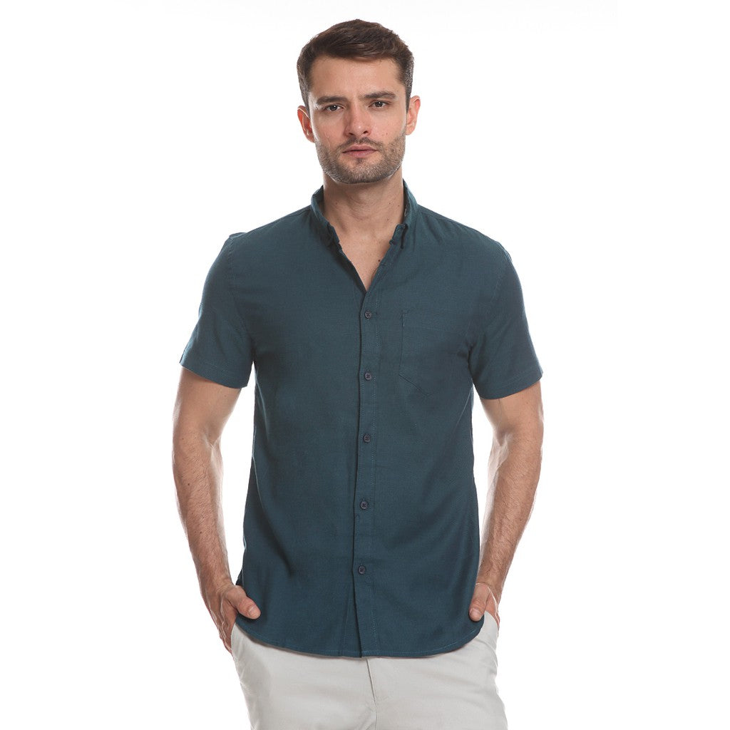 Men's Top By MOC Kemeja Pria Basic Polos Pendek Slim Fit Paqueta Best Seller